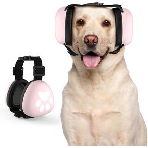 Dog Ear Muffs Noise Protection, Dog Earmuffs 29dB Dog Headphones Noise Cancelling Ear Muffs for Dog Hearing Protection, Sound Proof for Fireworks Thunders Relief Anxiety（Blue,M）