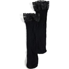 STEMS Women's Floral Fishnet Socks