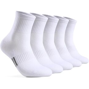 Women Athletic Cotton Socks Size 6-12 Anti Odor Super Soft for Running Hiking Casual