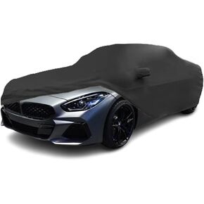 Custom Fit Indoor Full Car Cover Dust-Proof Protection Compatible with 2015-2023 Ford Mustang (Black)
