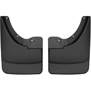 Husky Liners - Rear Mud Guards | 2005 - 2010 Dodge Dakota, 2011 Ram Dakota, Rear Set - Black, 2 Pc. | 57091