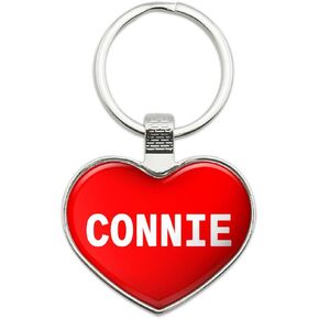 Metal Keychain Key Chain Ring I Love Heart Names Male C Clif - Clifford
