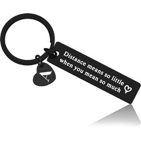 Vadaka Couple Keychain for Girlfriend Boyfriend His and Her Gift Long Distance Relationship Gifts Anniversary Keychain Gift