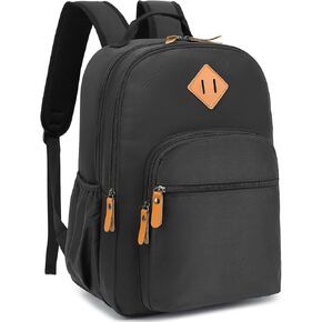 Leaper Cute Cat Printing Laptop Backpack Water-resistant College Backpack Bookbags Travel Bag Casual Bag Satchel Dark Blue