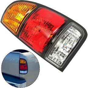 HECASA Taillight Tail Light Lamp w/Bulbs Compatible with 2000-2006 Toyota Tundra Regular Access Cab Passenger Right Halogen Tail Light Replacement for 815500C010 TO2801129