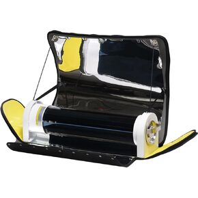 Solar Stove Portable Stove Solar Oven - Solar Cooker for Outdoor Cooking with 5L Large Capacity with Theometer, and Easy-to-Use Design for Camping Hiking and Family Party