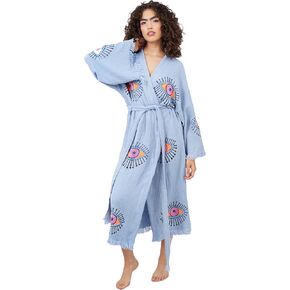 Handmade Evil Eye Boho Festival Kimono Boho Beachwear