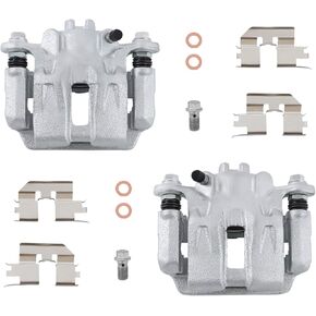 labwork 2x Disc Brake Caliper with Bracket Replacement for Honda Ridgeline Rear Left and Right 2006-2014