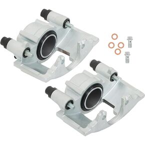 labwork Brake Caliper Single Piston Replacement for Chevy C1500 K1500 Pickup GMC Tahoe Front Side 2X