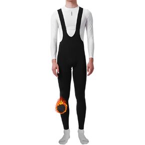 INBIKE Cycling Bib Pants for Men, 3D Padded Fleece Lined Road Bike Pants, Thermal Bicycle Biking Bibs Tights with Pocket