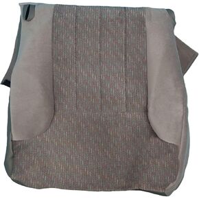 Driver Bottom Replacement Seat Cover Gray Cloth Compatible with Dodge Ram 1500 2500 3500 SLT 1994 1995 1996 1997