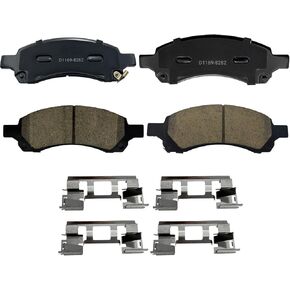Rear Ceramic Brake Pads for Buick Enclave Rainier for Chevrolet Colorado for Chevrolet Trailblazer for Acadia for Saturn Outlook