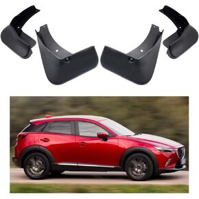 Car Mudguard Fender Mud Flaps Splash Guards Compatible with Mazda CX-3 2016 2017 2018 2019 2020 2021