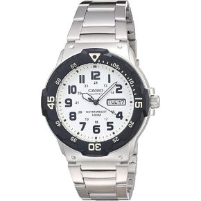 Casio Men's MRW200H-2B2V Classic Analog Quartz Black Watch