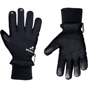 skott Blizzard Insulated Winter and Multi-Sport Gloves for Outdoor Activities with Unisex Design and Touch Screen Feature
