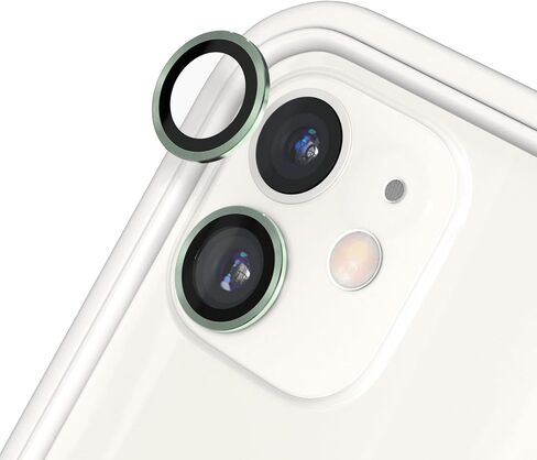 واقيات عدسة الكاميرا من الزجاج المقسى 9H من RHINOSHIELD متوافقة مع iPhone 11 Pro/11 Pro Max / 12 Pro ومقاومة الصدمات والخدش، وضوح عالي، حماية ضد الانفجار، تقنية مضادة للضباب - أزرق in Saudi Arabia