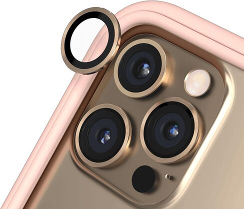واقيات عدسة الكاميرا من الزجاج المقسى 9H من RHINOSHIELD متوافقة مع iPhone 11 Pro/11 Pro Max / 12 Pro ومقاومة الصدمات والخدش، وضوح عالي، حماية ضد الانفجار، تقنية مضادة للضباب - أزرق in Saudi Arabia