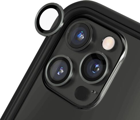 واقيات عدسة الكاميرا من الزجاج المقسى 9H من RHINOSHIELD متوافقة مع iPhone 11 Pro/11 Pro Max / 12 Pro ومقاومة الصدمات والخدش، وضوح عالي، حماية ضد الانفجار، تقنية مضادة للضباب - أزرق in Saudi Arabia
