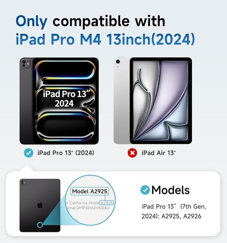MAGIC JOHN for iPad Air 11 inch Screen Protector M2 [6th 2024] Tempered Glass, Auto Dust-Elimination, Bubble Free, HD Clear, Easy Installation,High Sensitivity in Saudi Arabia