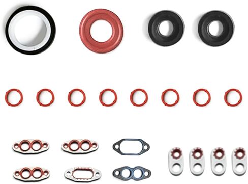 مجموعات حشيات الرأس مناسبة لسيارة Chevy Silverado/GMC Sierra 1500/HD/2500/HD/3500، Cadillac Escalade، Saab 9-7X، Savana 2500/HD Denali Yukon OEM HGS3169، HS26192PT2 in Kuwait