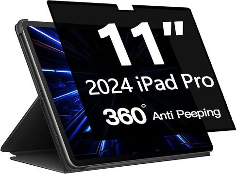 360° Privacy Screen Protector for iPad Pro 13 inch M4 7th Generation, iPad Pro 13 Inch 2024 Privacy Filter Screen Protector Anti Blue Light Anti-Spy in Saudi Arabia