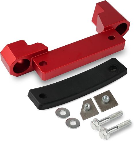 Billet Rear Differential Brace Compatible with 2015-2023 Dodge Charger Challenger/Chrysler 300 SRT Hellcat Scat Redeye (Red) in Saudi Arabia
