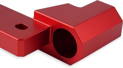 Billet Rear Differential Brace Compatible with 2015-2023 Dodge Charger Challenger/Chrysler 300 SRT Hellcat Scat Redeye (Red) in Saudi Arabia