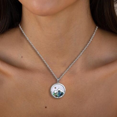 Mustard Seed Necklace Stainless Steel Faith Mustard Seed Necklace Mountain Mustard Seed Jewelry Faith Move Mountains Necklace Faith Jewelry for Women Men in Saudi Arabia