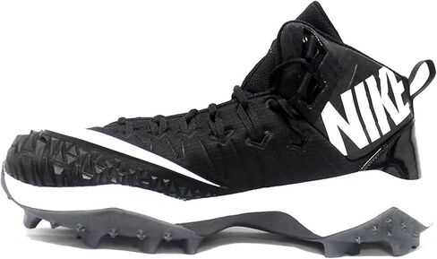 حذاء Nike Alpha Menace Pro 2 Mid BV3951-100 أبيض وأسود للرجال مقاس 12 US in Saudi Arabia