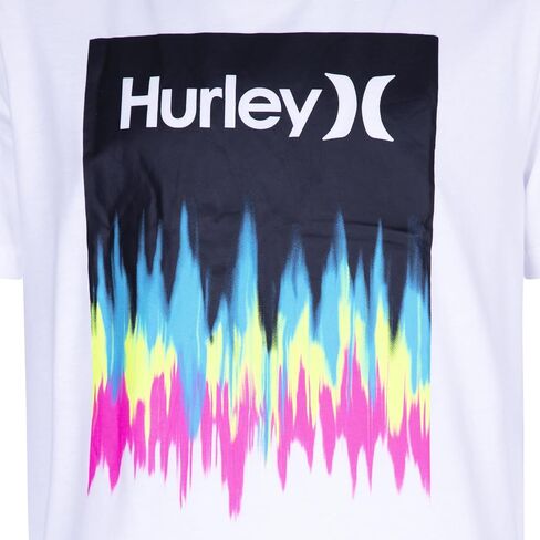 Hurley Boy's One and Only Drip Graphic T-Shirt (Big Kids) in Saudi Arabia
