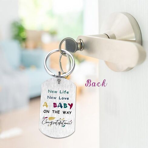 هدايا EE&YU New Dad 2025 - سلسلة مفاتيح لعيد ميلاد الأب لأول مرة، للأب ليكون هدية للرجال، ليصبح هدية للأب في عيد الحب in Kuwait