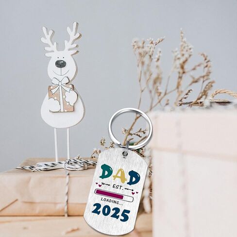 هدايا EE&YU New Dad 2025 - سلسلة مفاتيح لعيد ميلاد الأب لأول مرة، للأب ليكون هدية للرجال، ليصبح هدية للأب في عيد الحب in Kuwait