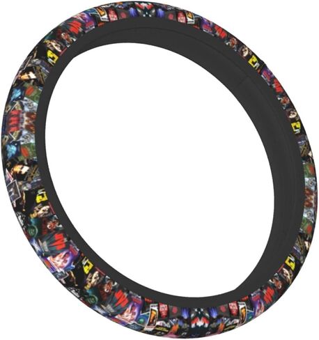 This is My Horror Movie Steering Wheel Cover Women Men Protective Case Anti-Slip Neoprene Car Accessories Interior Fit Auto, Trucks, SUV, Van 15 Inch, one size in Saudi Arabia