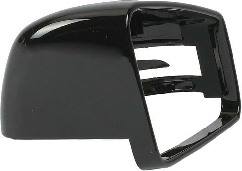 Gloss Black Side Rearview Wing Mirror Cover Cap Compatible with Mercedes W176 W204 C204 W212 W211 W246 C117 in Saudi Arabia
