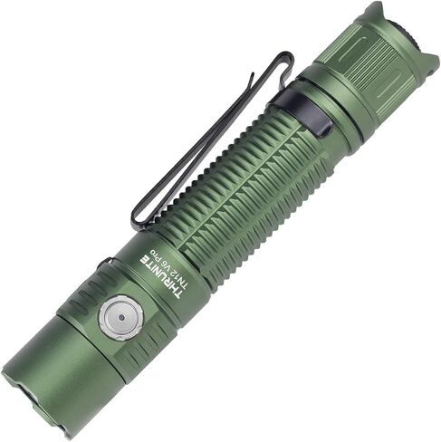 ThruNite TN12 V6 Tactical LED Flashlight, High 1950 Lumens Dual Switch, USB-C Rechargeable Flashlight Compact for EDC, Law Enforcement, and Outdoor Use (Cool White) in Saudi Arabia