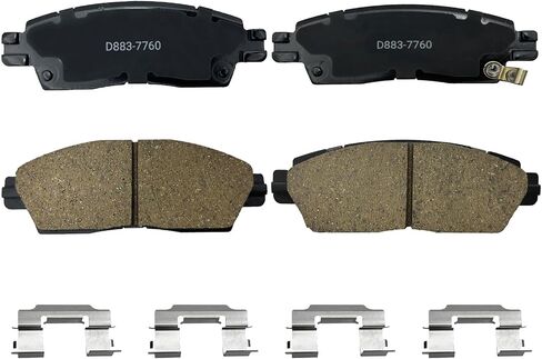 Rear Ceramic Brake Pads for Buick Enclave Rainier for Chevrolet Colorado for Chevrolet Trailblazer for Acadia for Saturn Outlook in Saudi Arabia