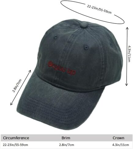 Unisex Stone Washed Pickleball Cap,Classic Dad Hat for Golf Baseball and Outdoor Sports Black Beige Navy Cap in Saudi Arabia