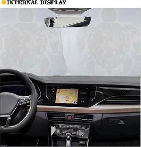 Wanyint Novelty American US Flag Windshield Sun Shade Foldable Windshield Sun Shade Set of 2 Pack, Car Front Window Sun Shade Blocks UV Rays - Keep Your Vehicle Cool SUV Truck Interior Accessories in Kuwait