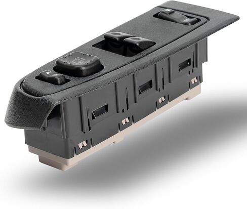 Driver Side Master Power Door Window Control Switch Panel Cover Bezel Assembly Fit Tahoe Yukon XL Avalanche Suburban Cadillac Escalade Hummer H2 2003 2004 2005 2006 Replaces DWS394 15883319 in Saudi Arabia
