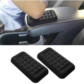 2PCS Car Arm Rest Elbow Pads, Comfortable Car Arm Rest Cushion with Memory Foam Pad for Arm Support, Universal Car Door Armrest Pad Car Interior Accessories Fits for Most Car SUV Truck