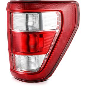 Tail light Assembly for ford for F-150 2021-2023 Black Housing Red Lens Driver Side Headlamp