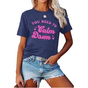 Country Music Shirts for Womens Letters Graphic Music City Vacation Shirt Tee Outfits