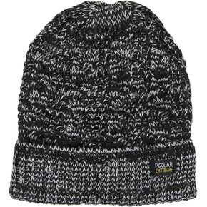 Heat Women's Sherpa-Lined Beanie and Skull Cap, Warm Winter Hat, One Size Fits Most
