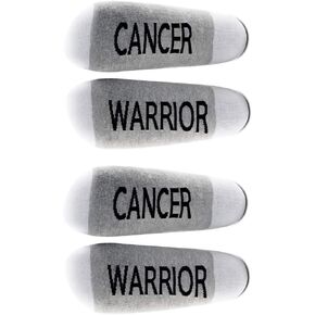 LEVLO Cancer Awareness Fighter Socks Cancer Fighter Cotton Socks Cancer Survivor Gift