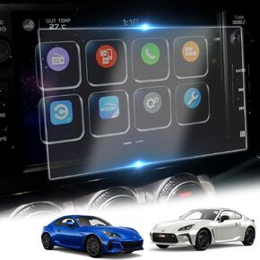 KUNGKIC For Subaru BRZ toyota GR86 HD Console Touchscreen Tempered Glass Screen Protector Protective Film Compatible with 2021 2022 2023 2024 Interior Accessories