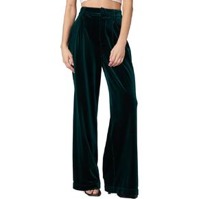 [BLANKNYC] Womens Women's Pleated Velvet Trouser