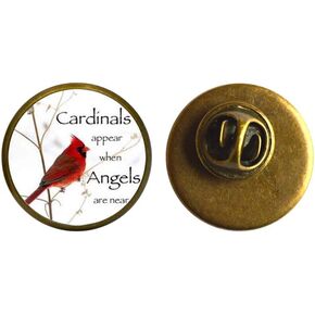 Red Cardinal Bird Jewelry, Cardinal Pin Brooch, Christmas Cardinal, Red Cardinal Bird,QK0O97