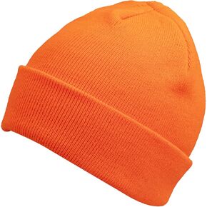Beanies Hats for Men Women, Unisex Cuffed Plain Knit Hat - Soft Fisherman Beanies Hats for Winter in Saudi Arabia