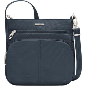 Travelon Anti-theft Classic N/S Cross Body Bag, Purple