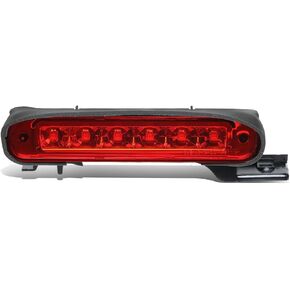 DNA MOTORING 3BL-FFLEX12-LED-RD Red Lens LED High Mount 3rd Third Brake Light [Compatible with 12-18 Ford Flex]
